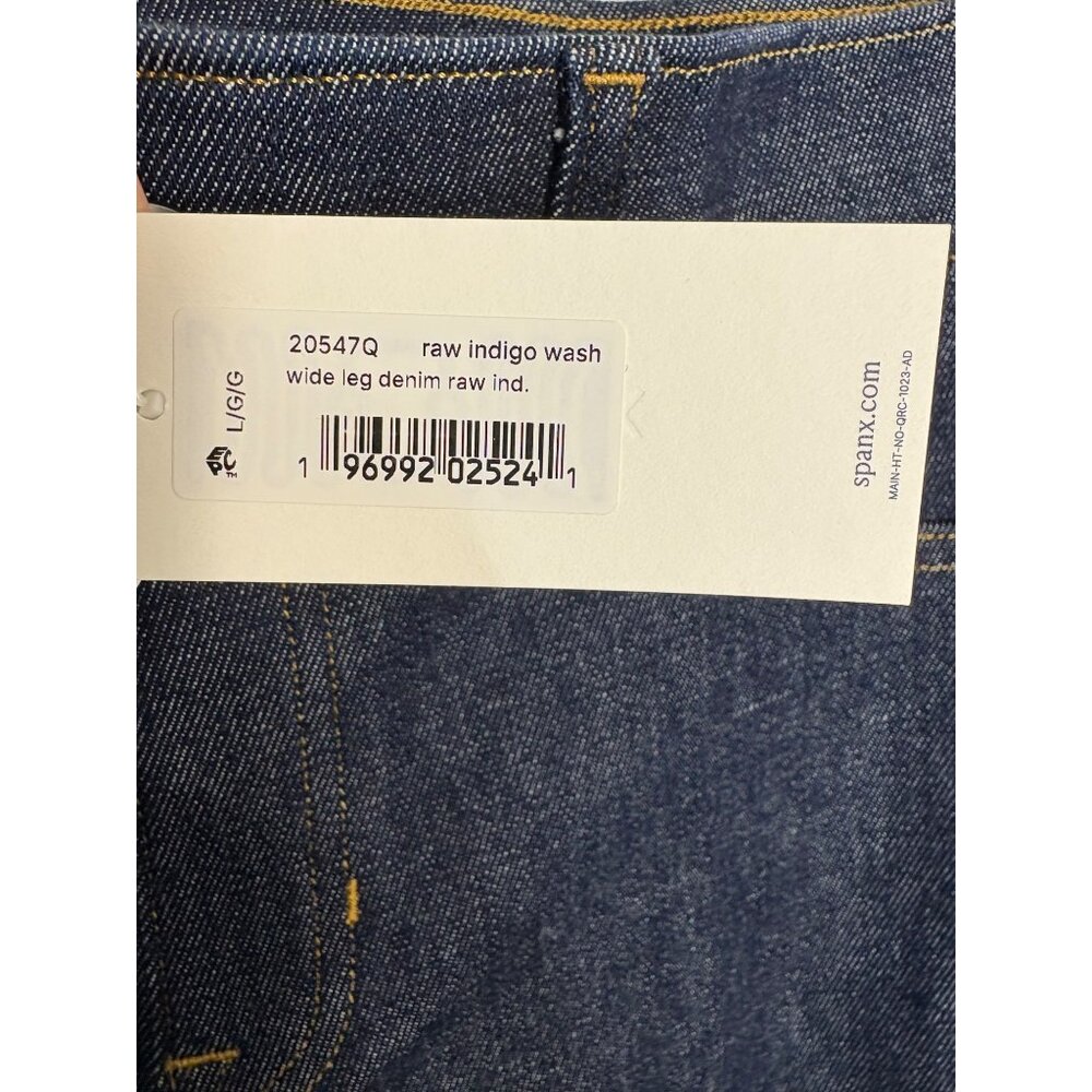 SPANX Navy Wide Leg Pants - Picture 6 of 14